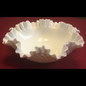 Fenton Hobnail Low Bowl